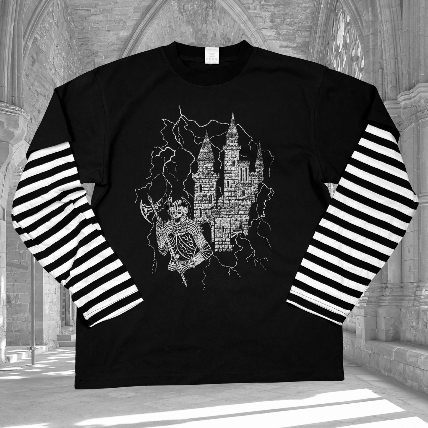 Oopsie Gate Keeper Oversized L/S - Striped Sleeves