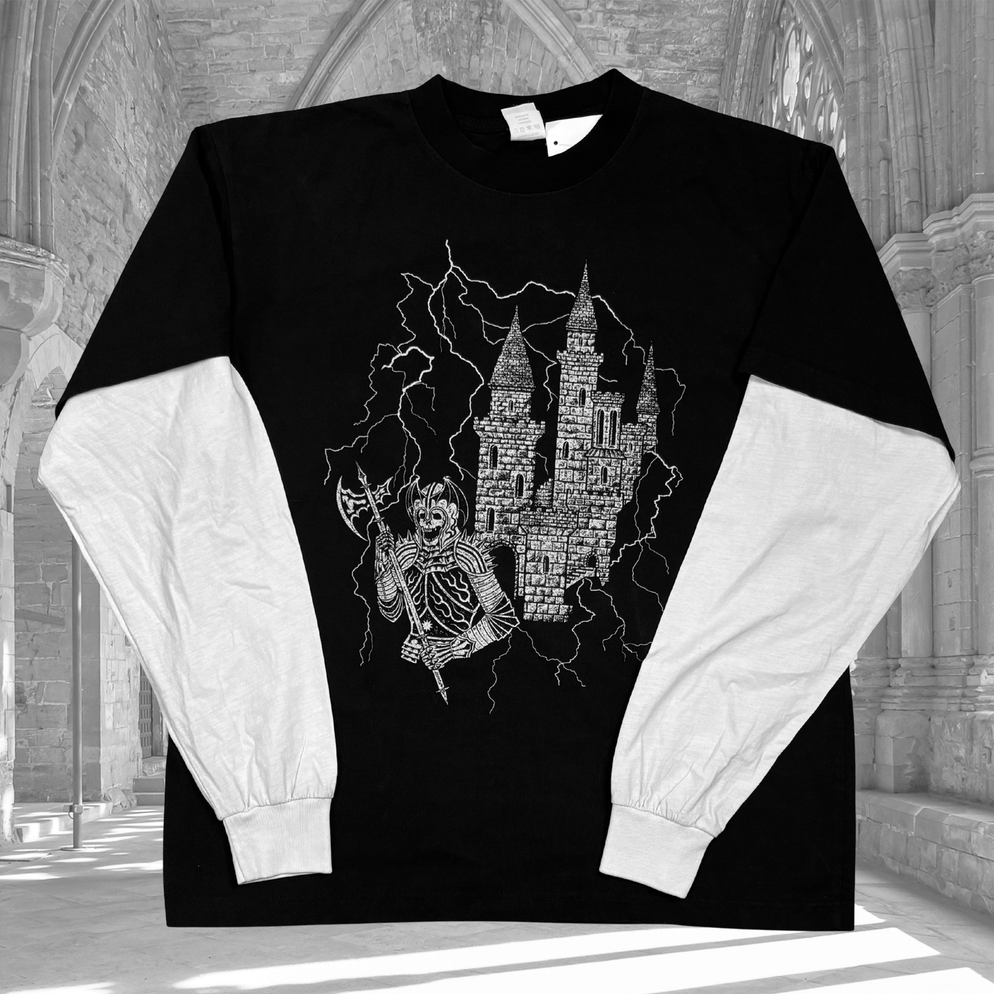 Oopsie Gate Keeper Oversized L/S - White Sleeves