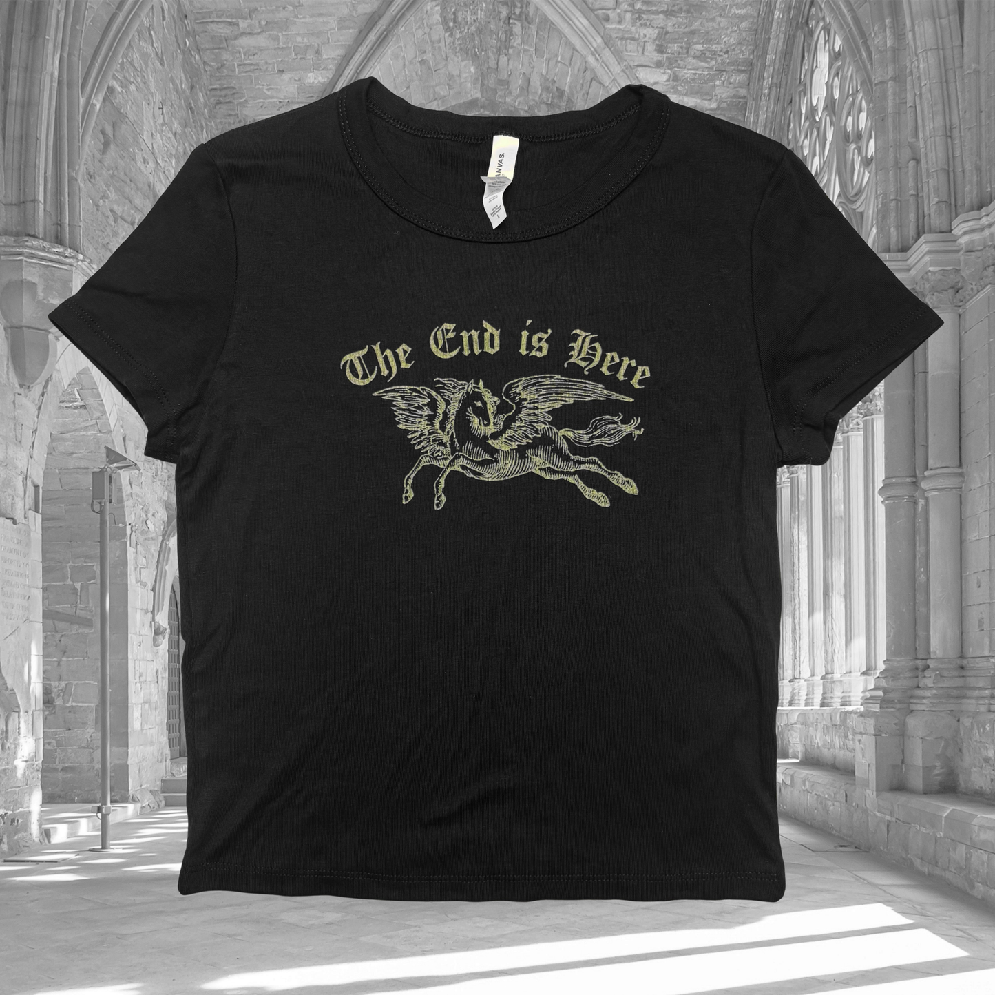 Oopsie The End Babydoll Rib Tee