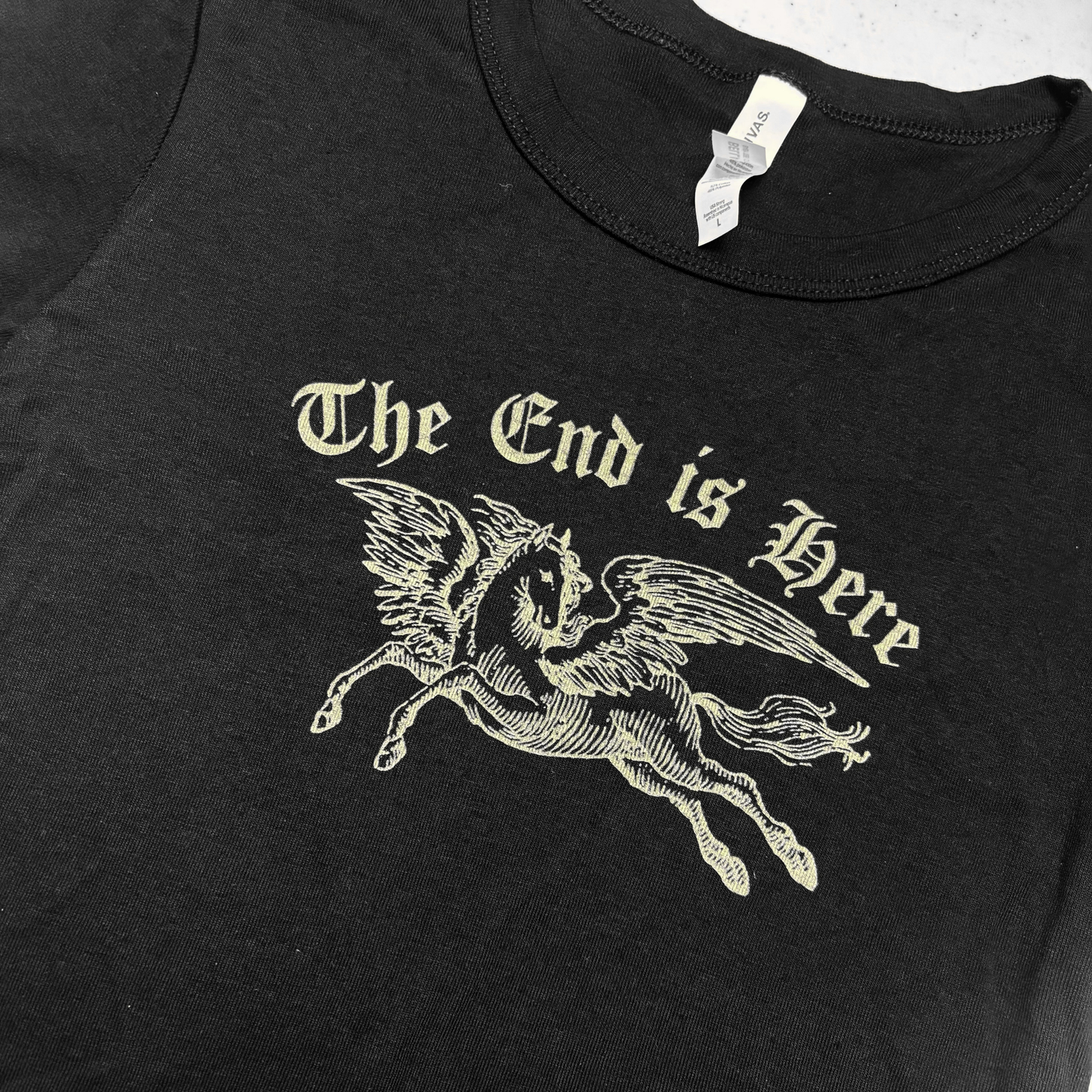 Oopsie The End Babydoll Rib Tee