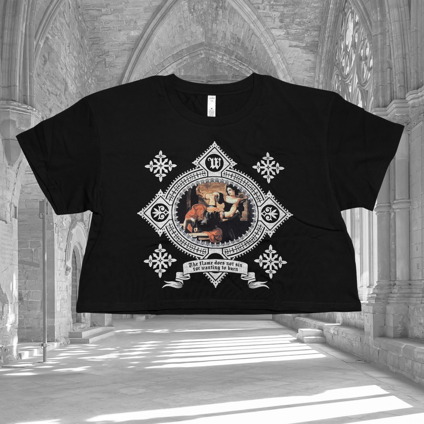 Oopsie 7 Sins Crop Tee