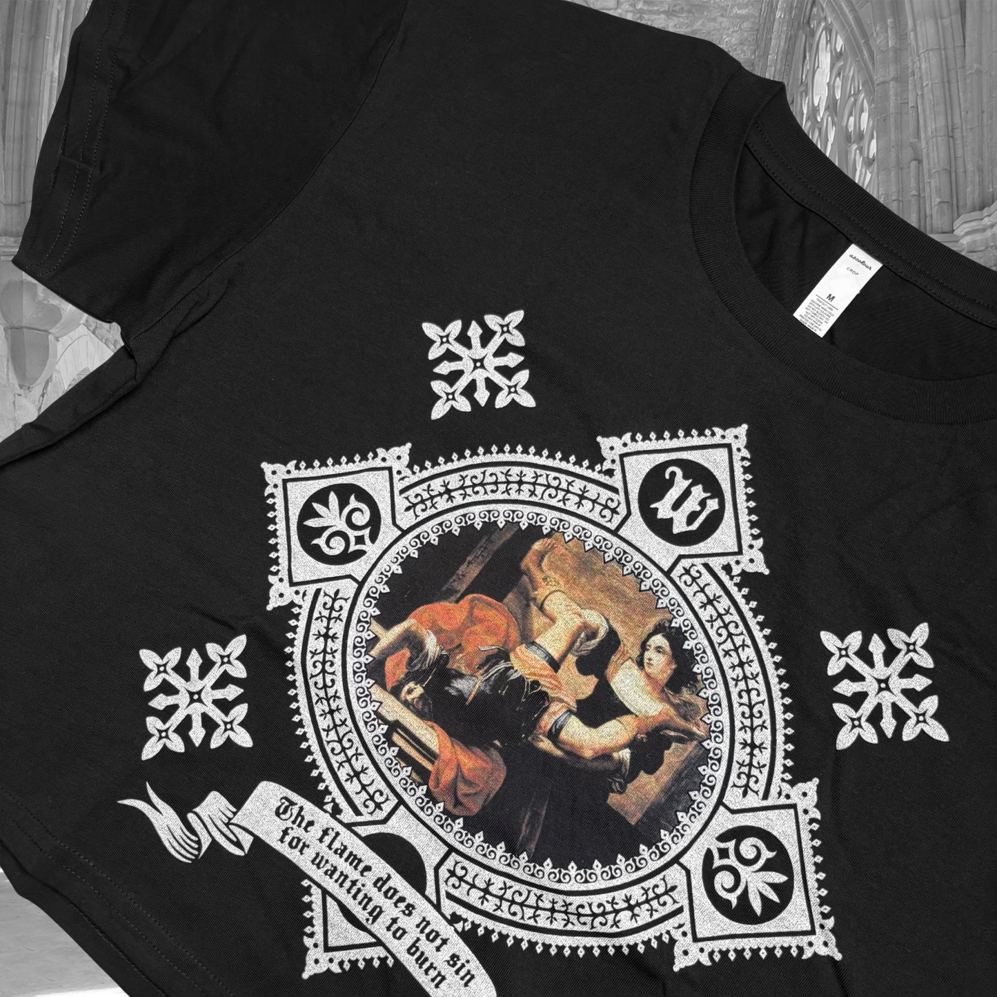 Oopsie 7 Sins Crop Tee
