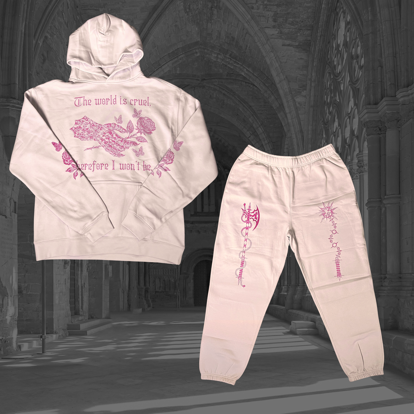 Oopsie Pastel Hoodie & Joggers