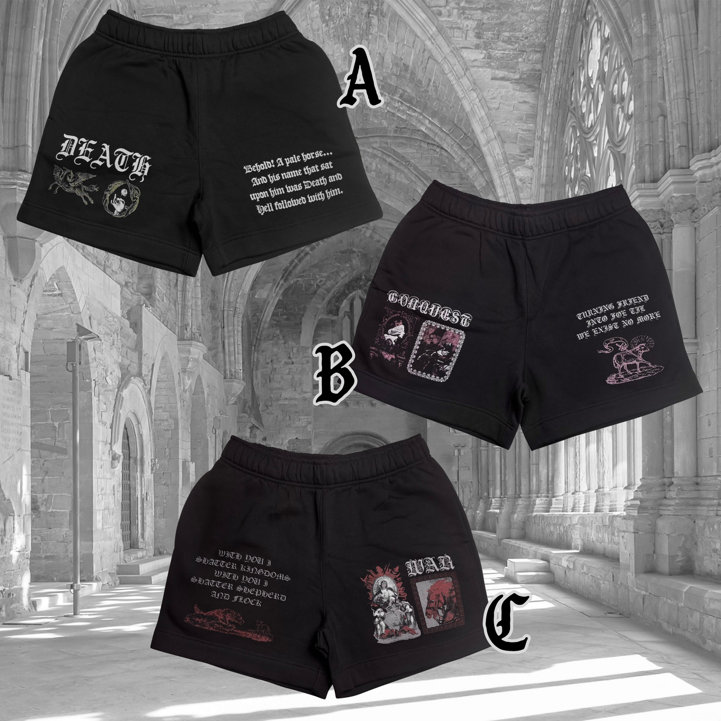 Oopsie 4 Horsemen Track Shorts