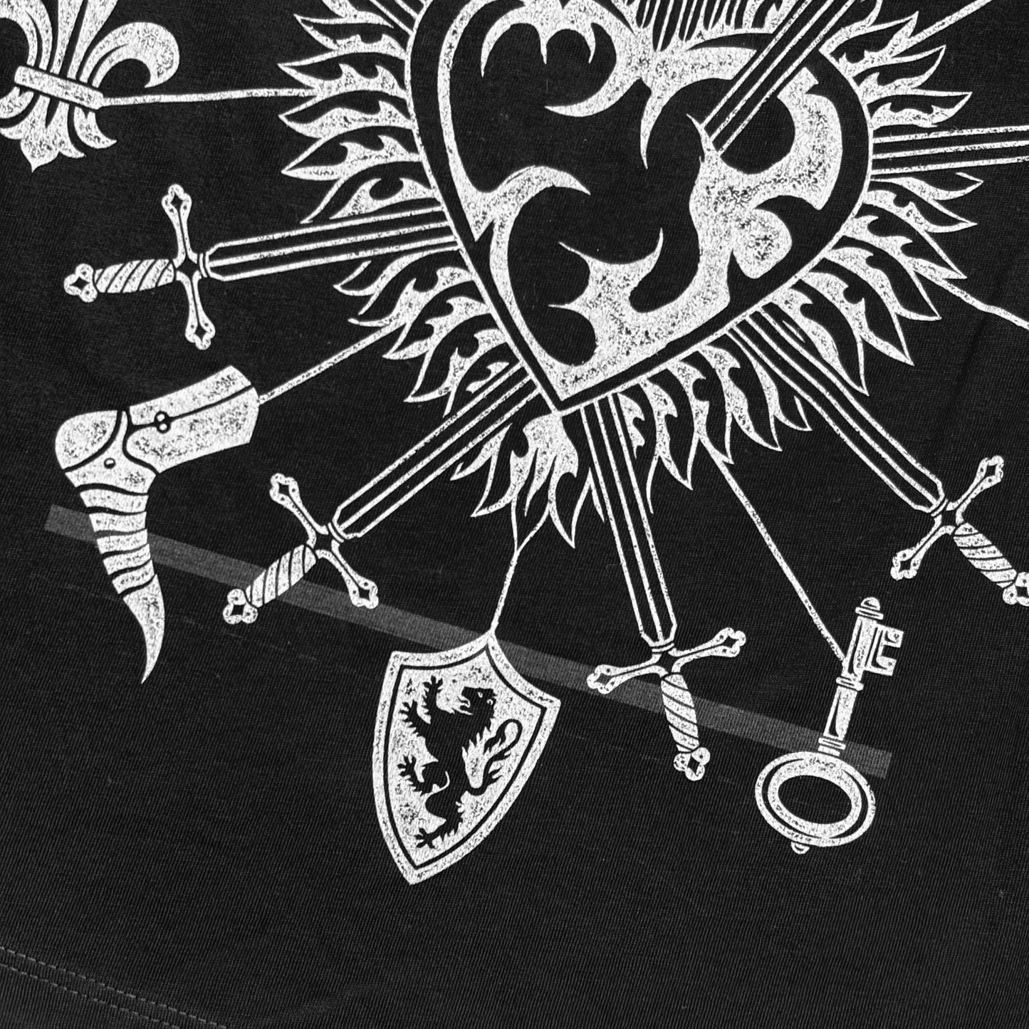 Oopsie Knight's Sacred Heart - Martina Crop Tank