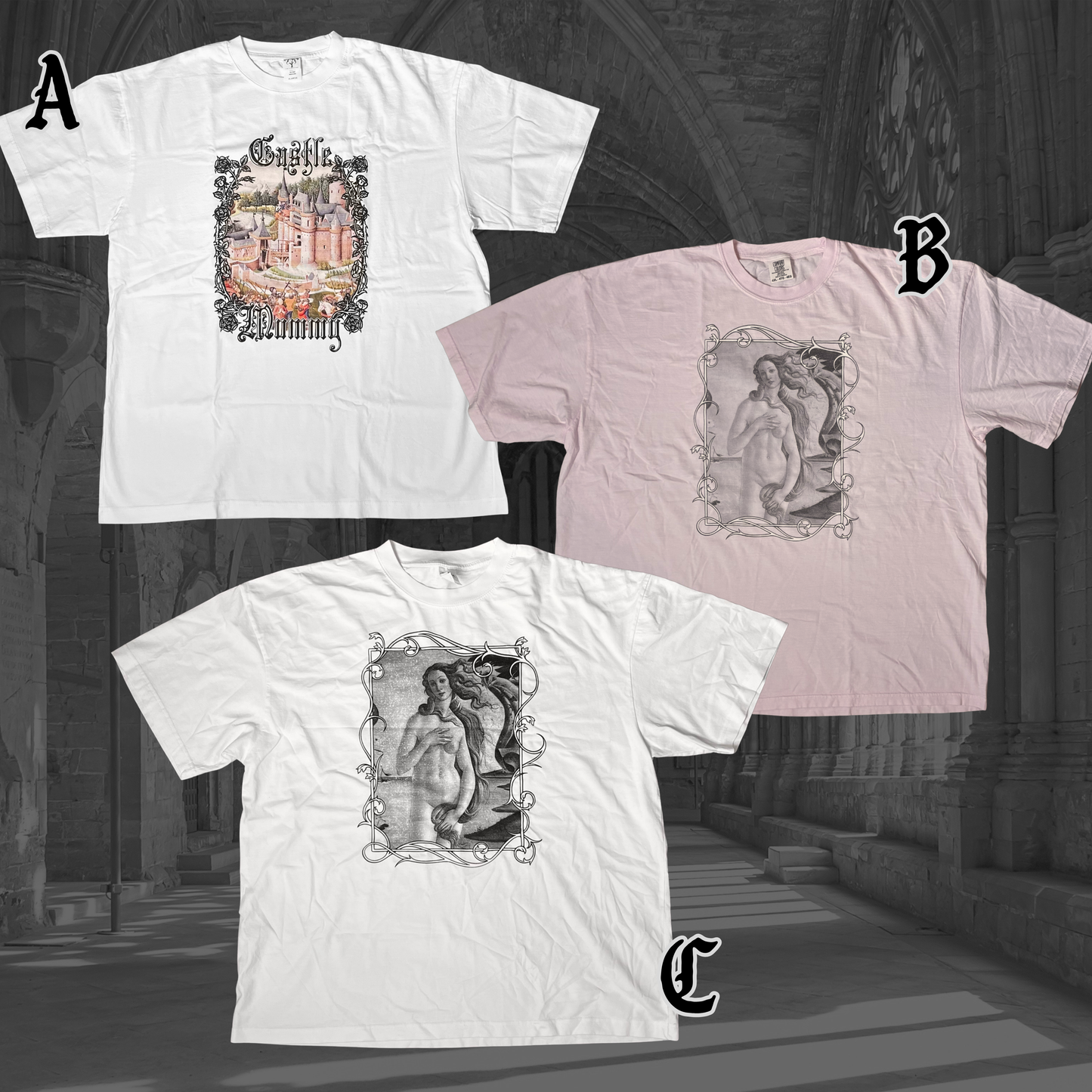 Oopsie Pastel Oversized Tees