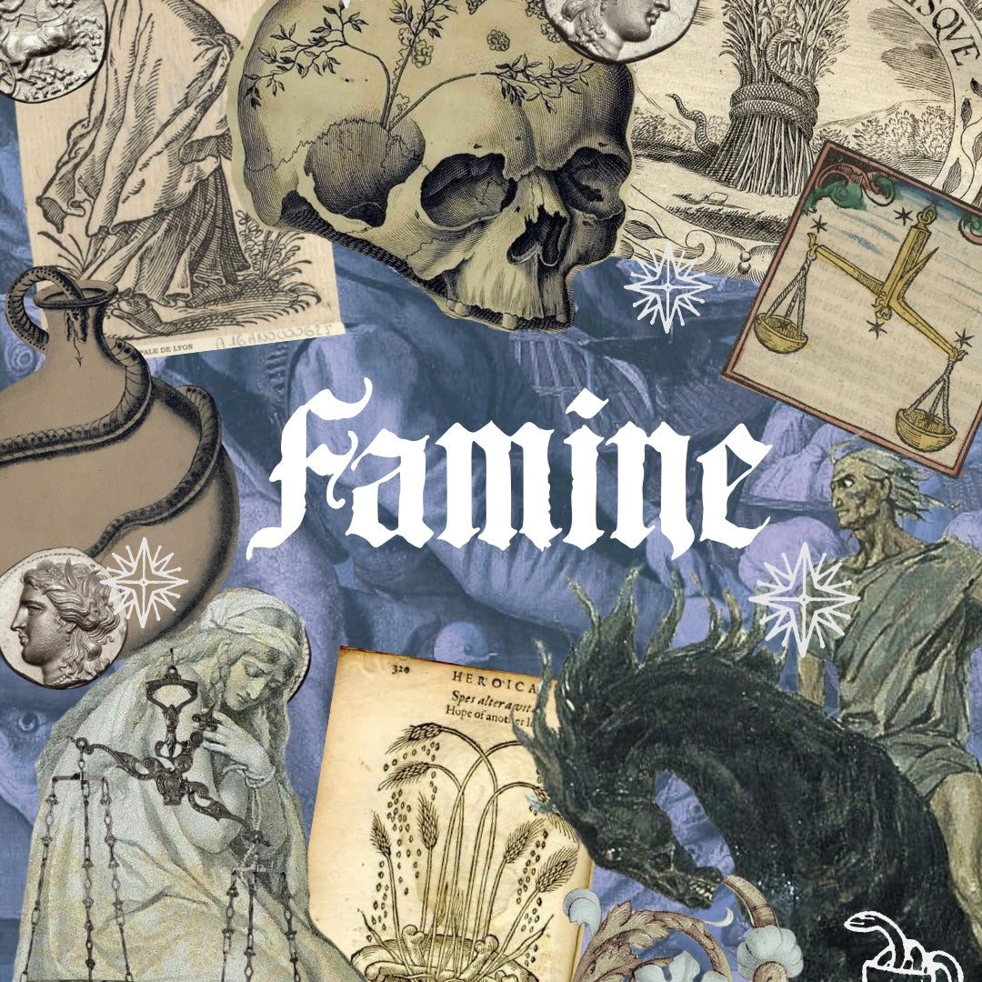 Famine Oversized Tee - The Four Horsemen
