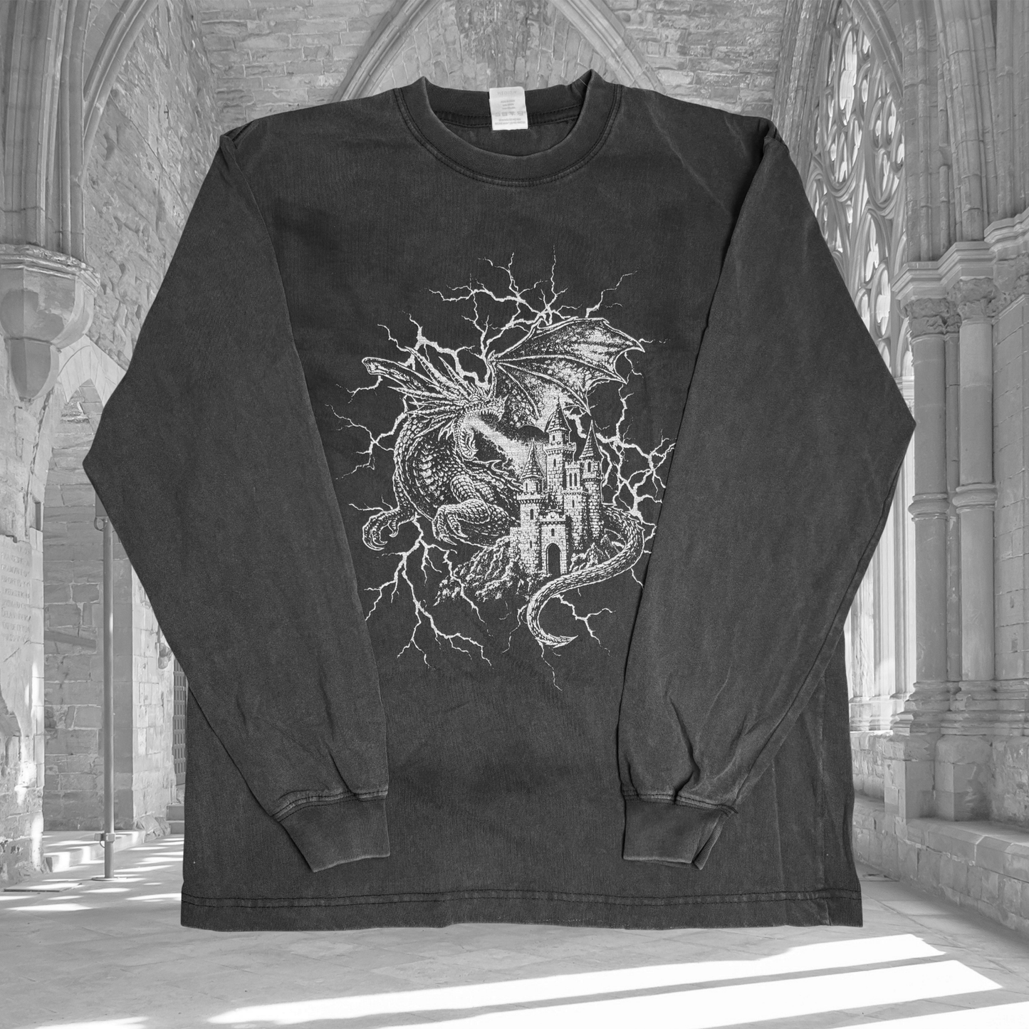 Oopsie Dragon Oversized Long Sleeve