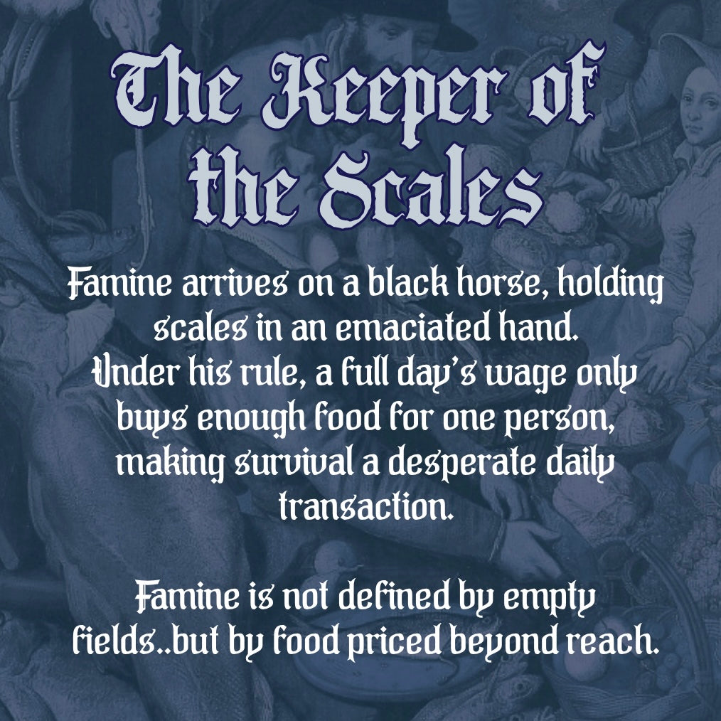 Famine Oversized Tee - The Four Horsemen