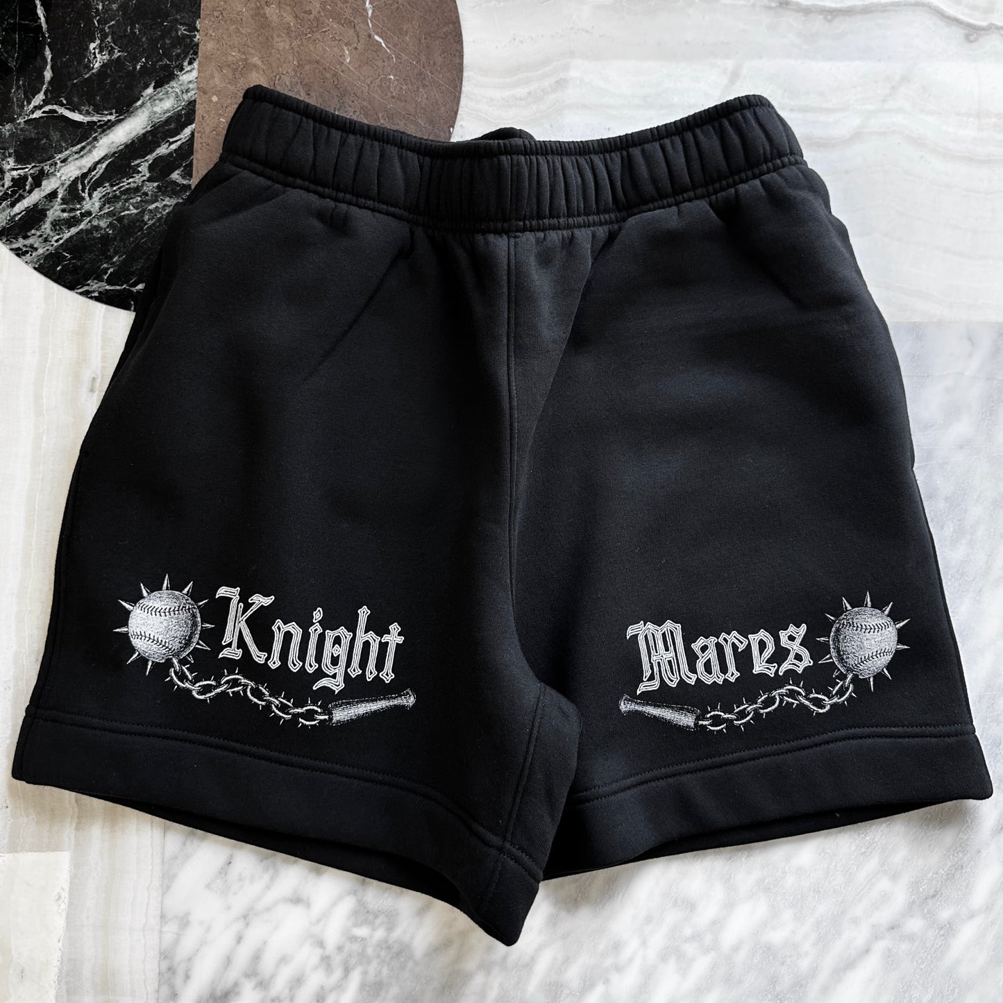 Knight Mares Relaxed Track Shorts