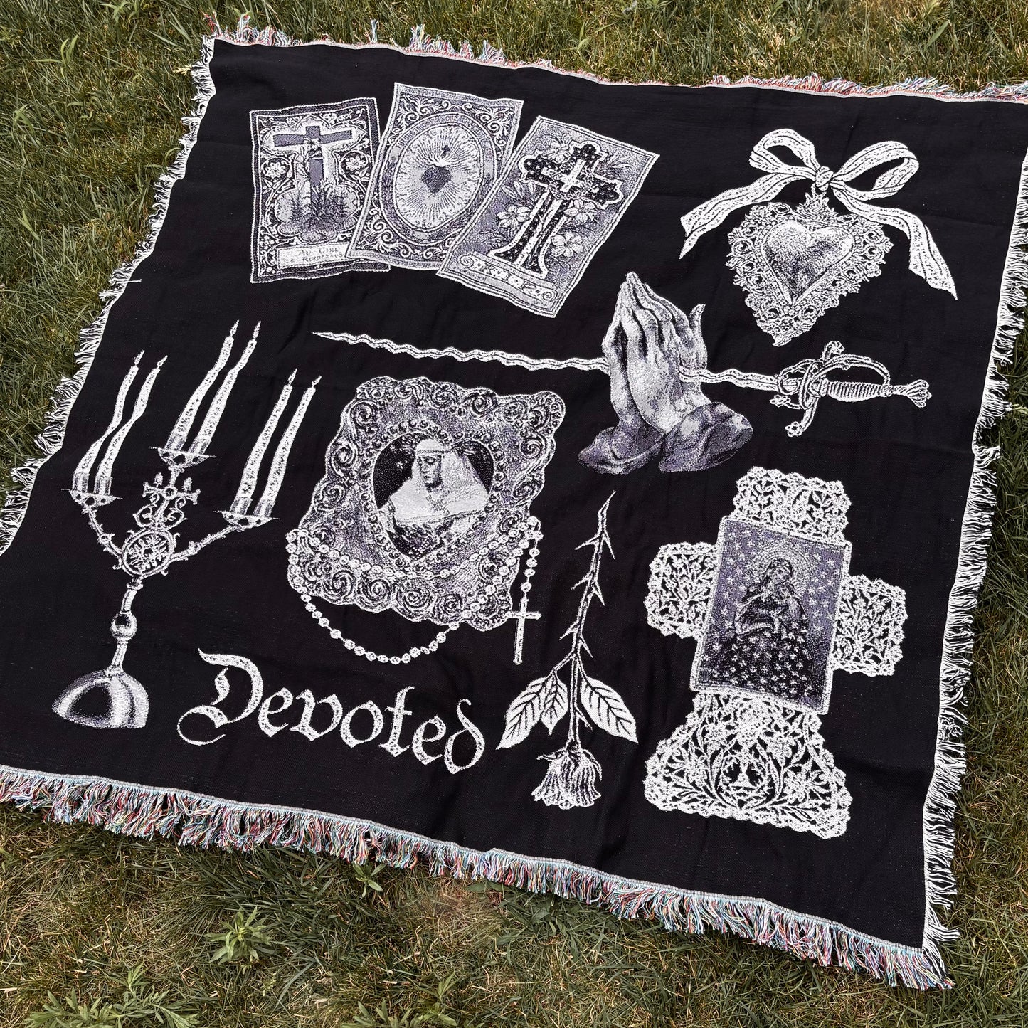 Devoted Woven Blanket *Preorder