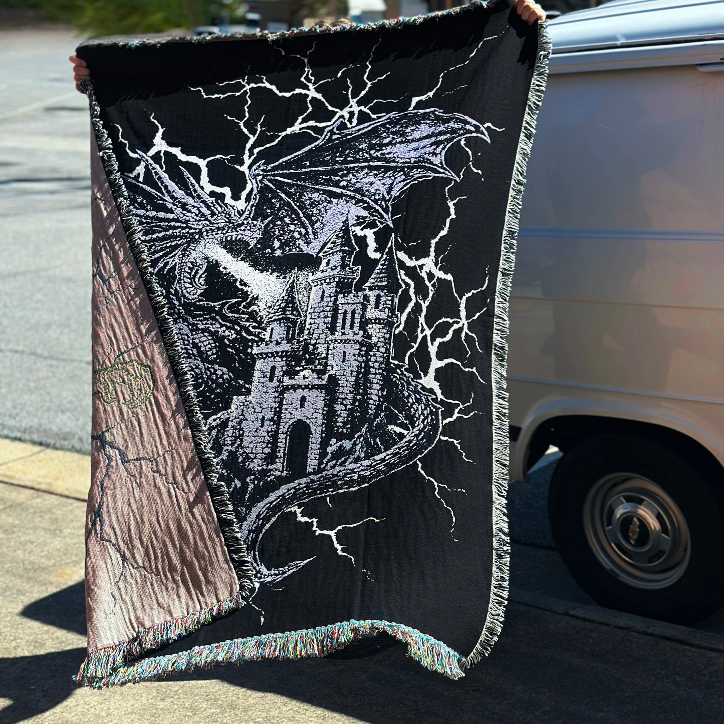 Dragon Woven Blanket *Preorder