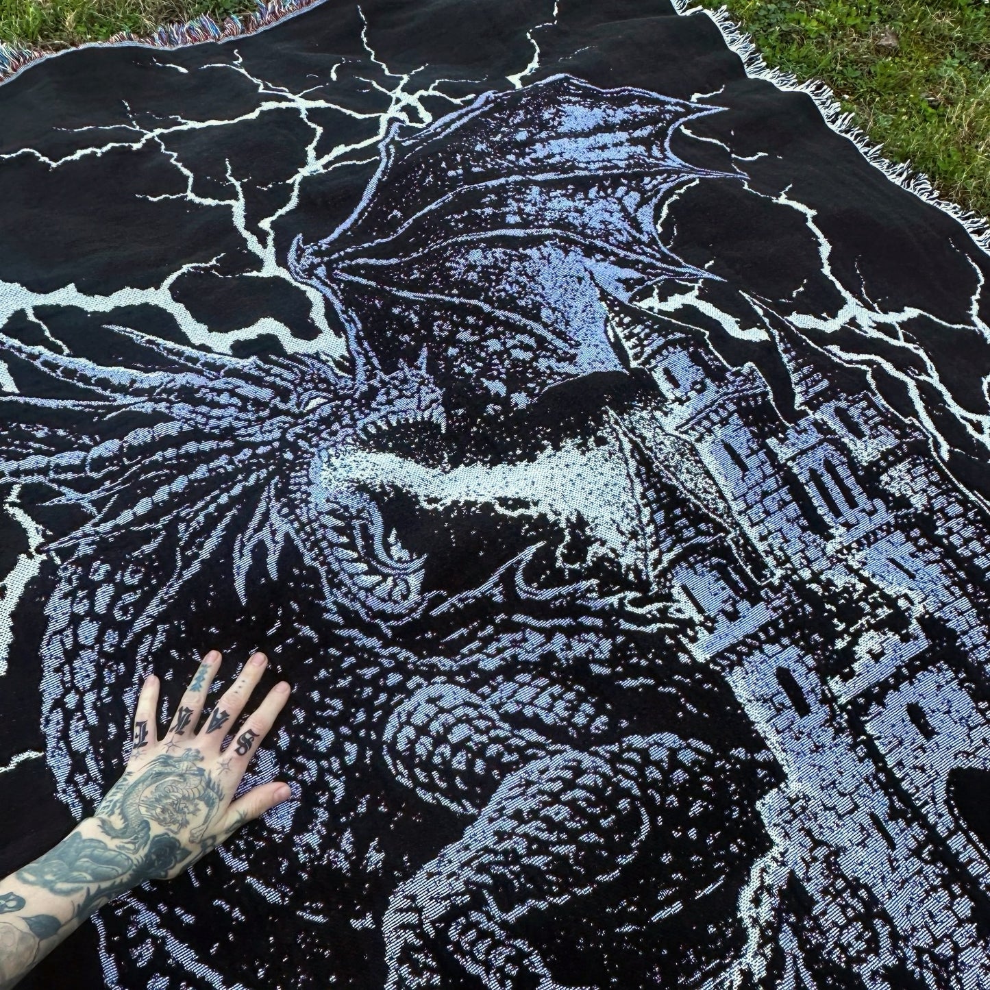 Dragon Woven Blanket *Preorder