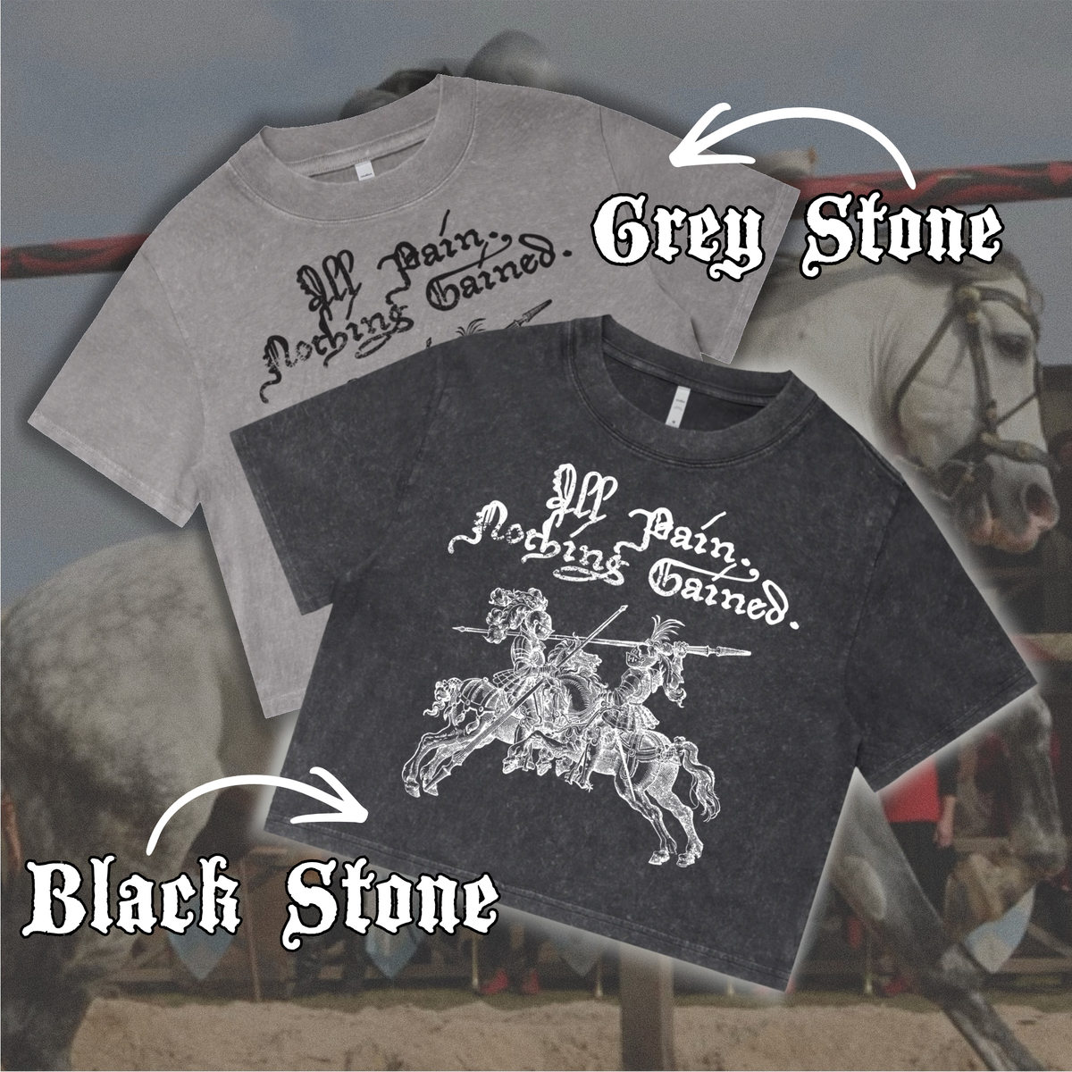 Jousting Crop Tee