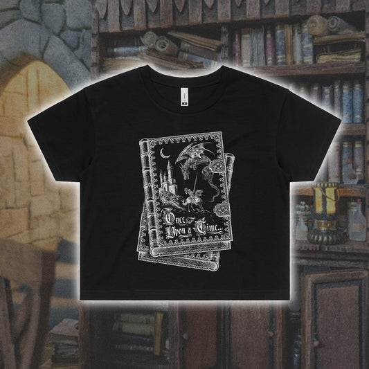 Once Upon a Time Crop Tee