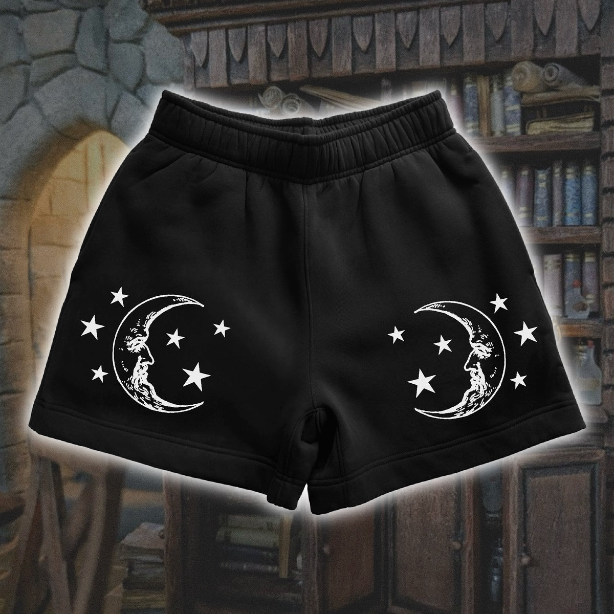 Merlin's Book Emporium Track Shorts