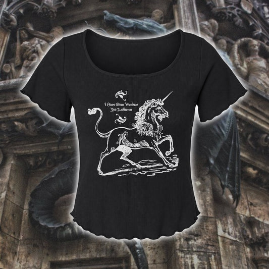 Wonders Unknown Babydoll Rib Tee