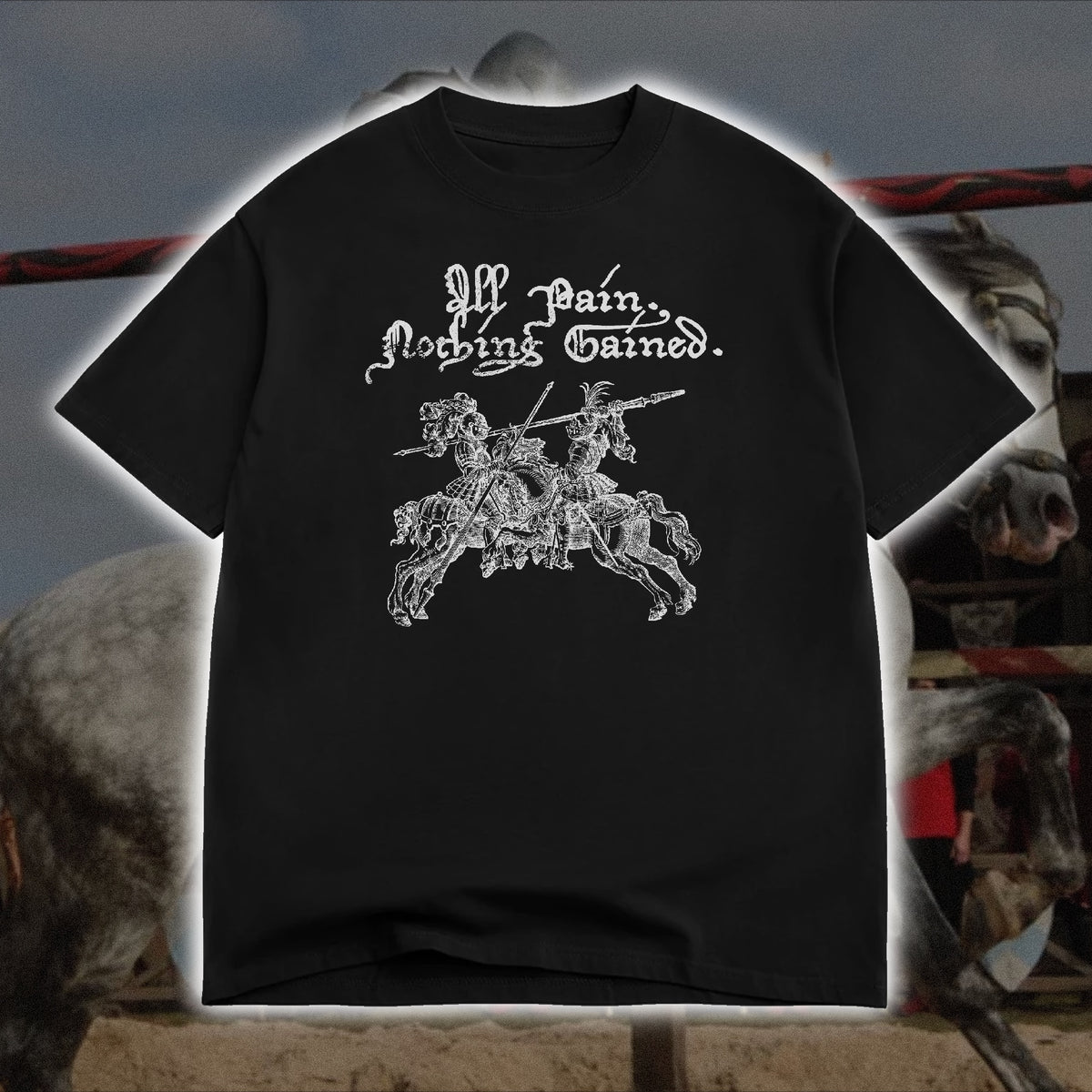 Jousting Oversized Tee