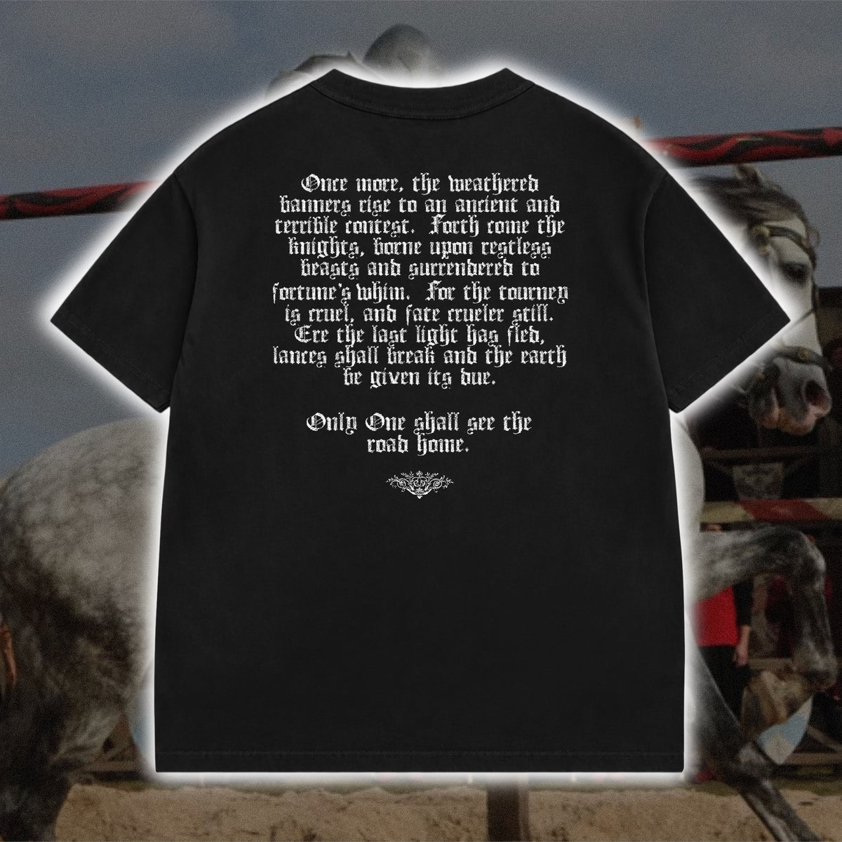 Jousting Oversized Tee