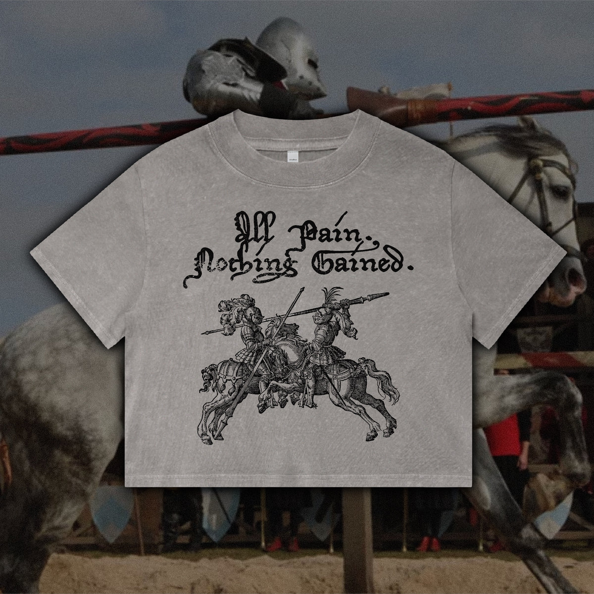 Jousting Crop Tee