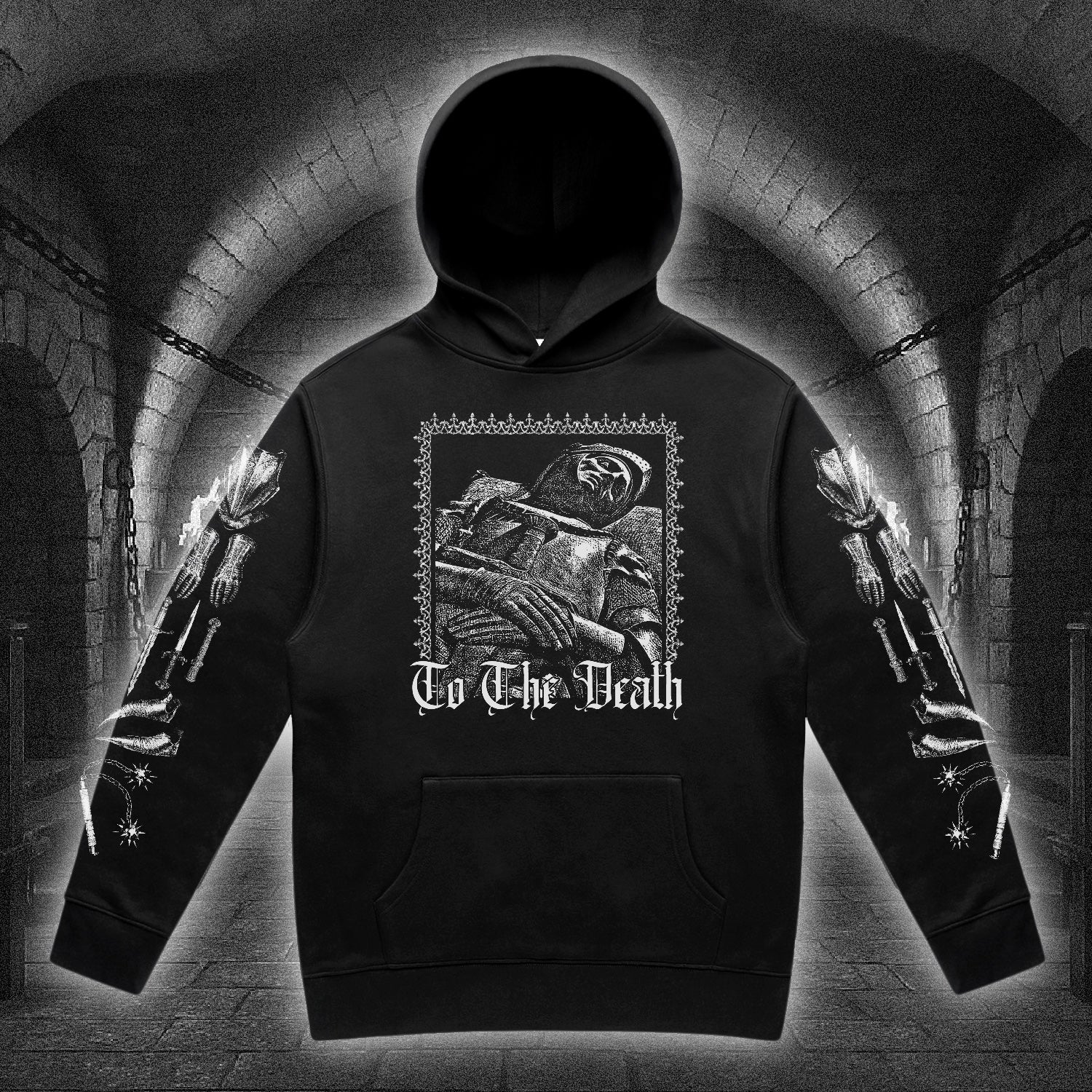 【希少】DEATH REV!VE Hoodie Sサイズ To The Death Hoodie – While Odin Sleeps