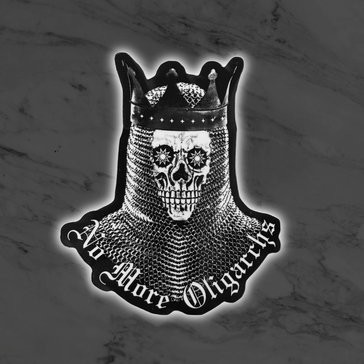 No More Oligarchs Sticker