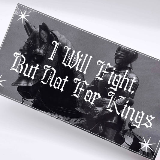 Will Fight Bumper Sticker