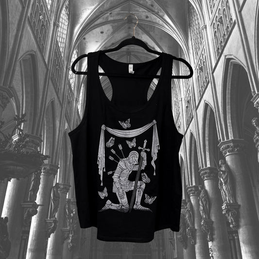 Kneeling Knight Racerback Tank (R)