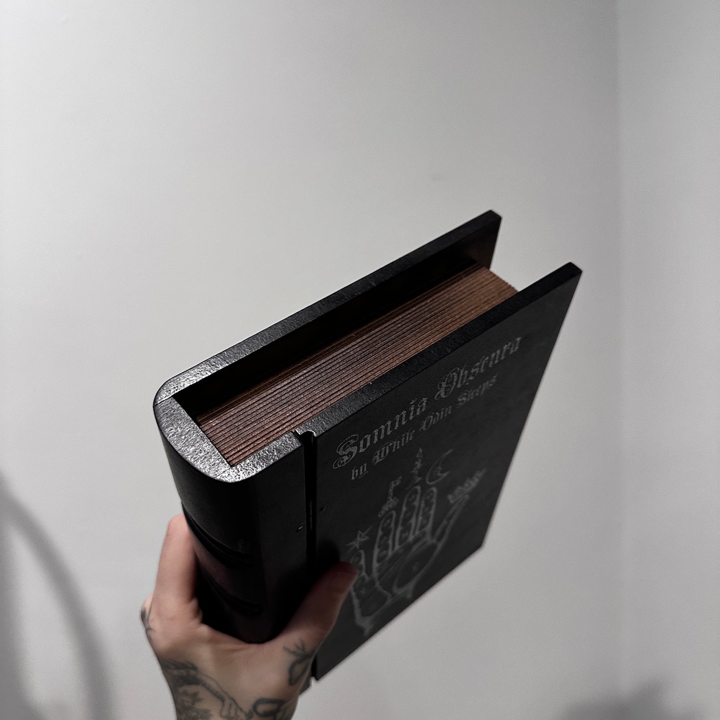 FLAWED Wooden Stash Book