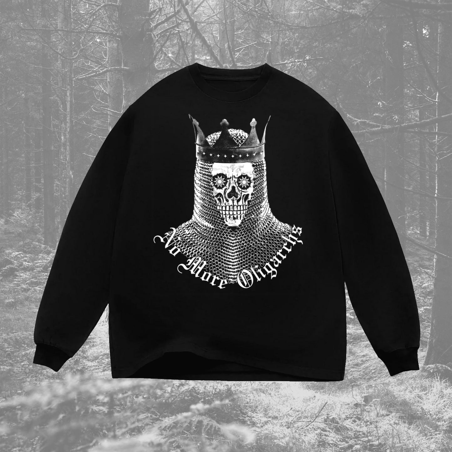 No More Oligarchs Oversized Long Sleeve