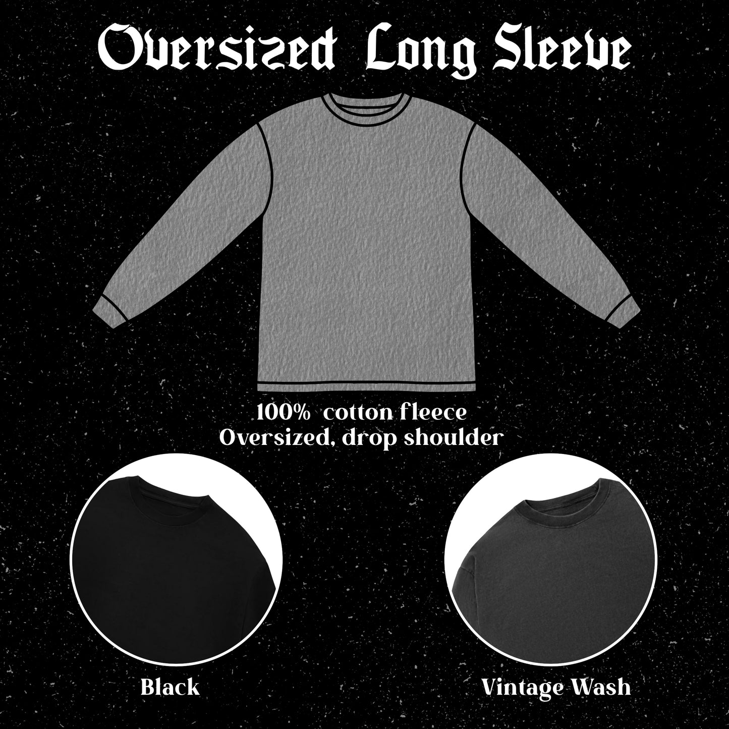 No More Oligarchs Oversized Long Sleeve