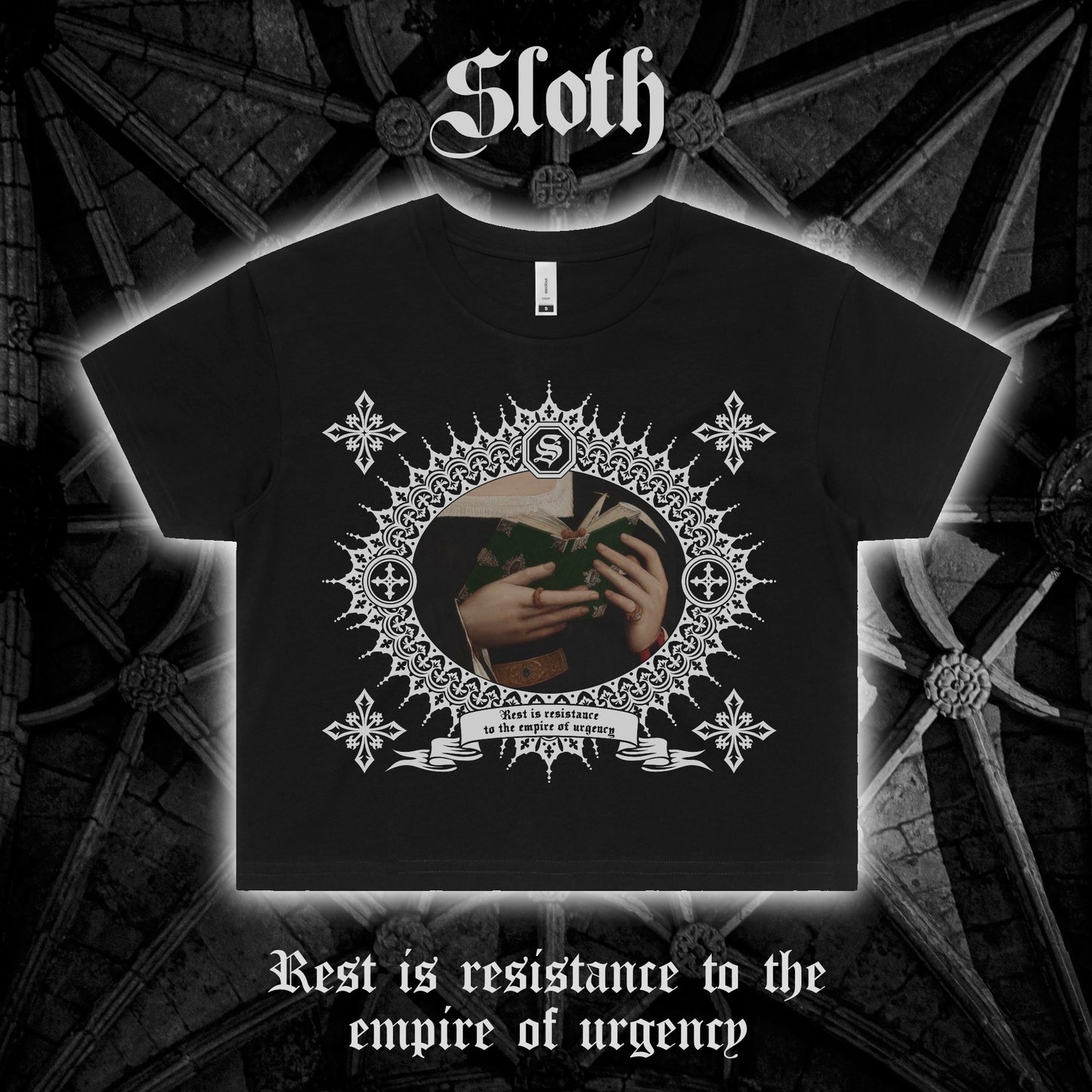 Seven Sins Crop Tees