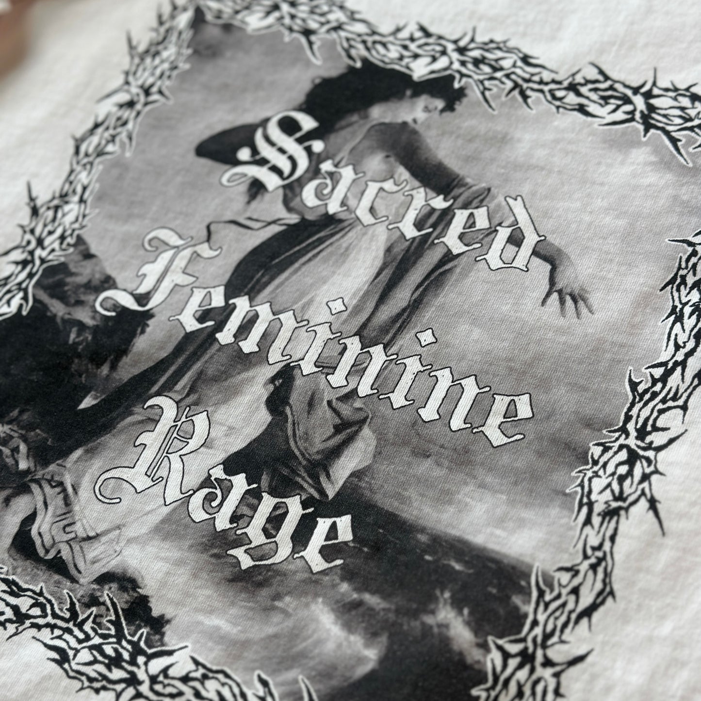 Sacred Feminine Rage Oversized Tee