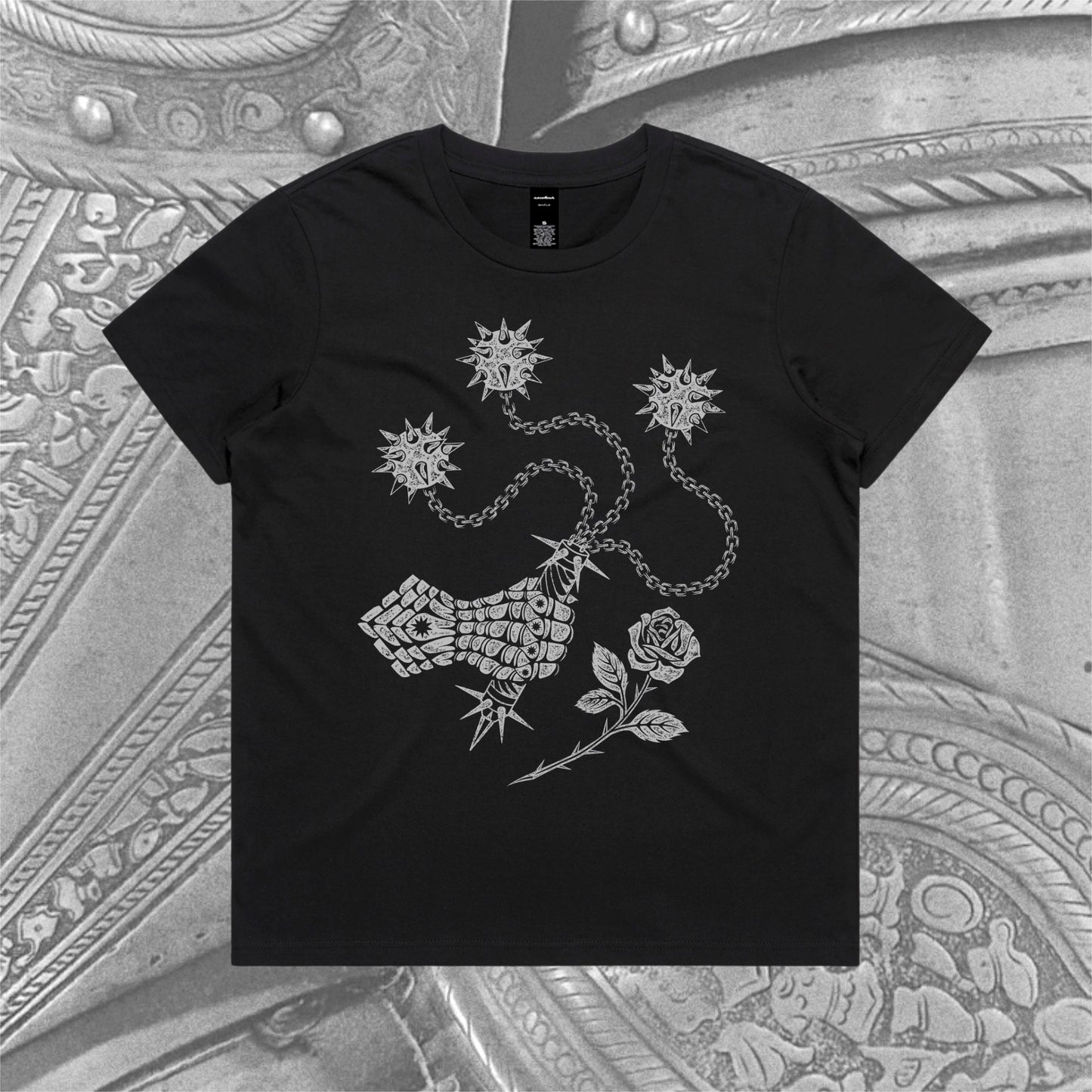 Holy Rose Mid Length Tee