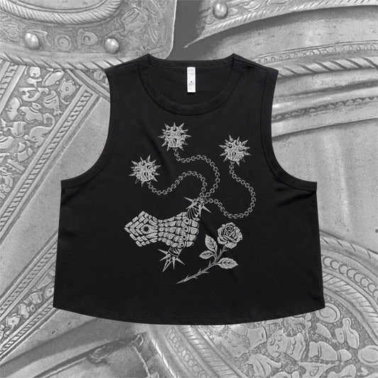 Holy Rose Crop Tank
