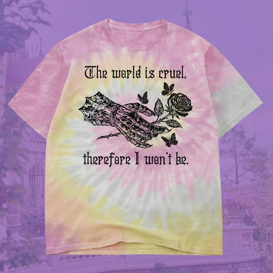Cruel World Tie Dye Oversized Tee