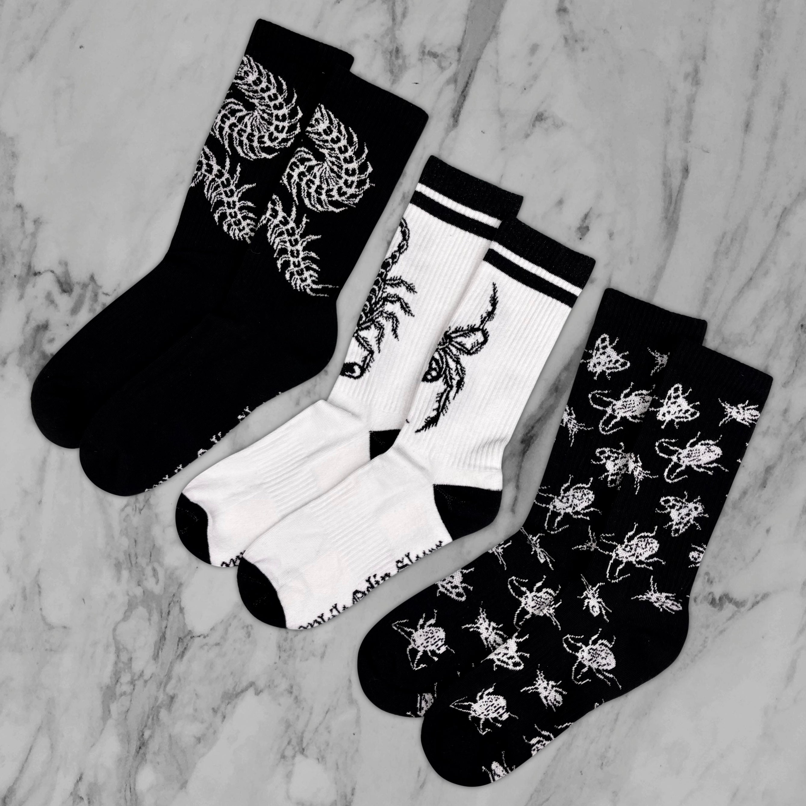 Bug Socks 3-Pack – While Odin Sleeps