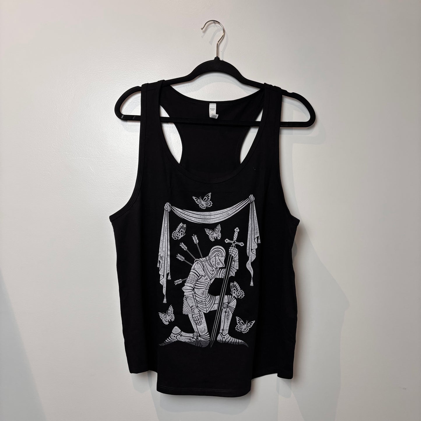 Kneeling Knight Racerback Tank (R)