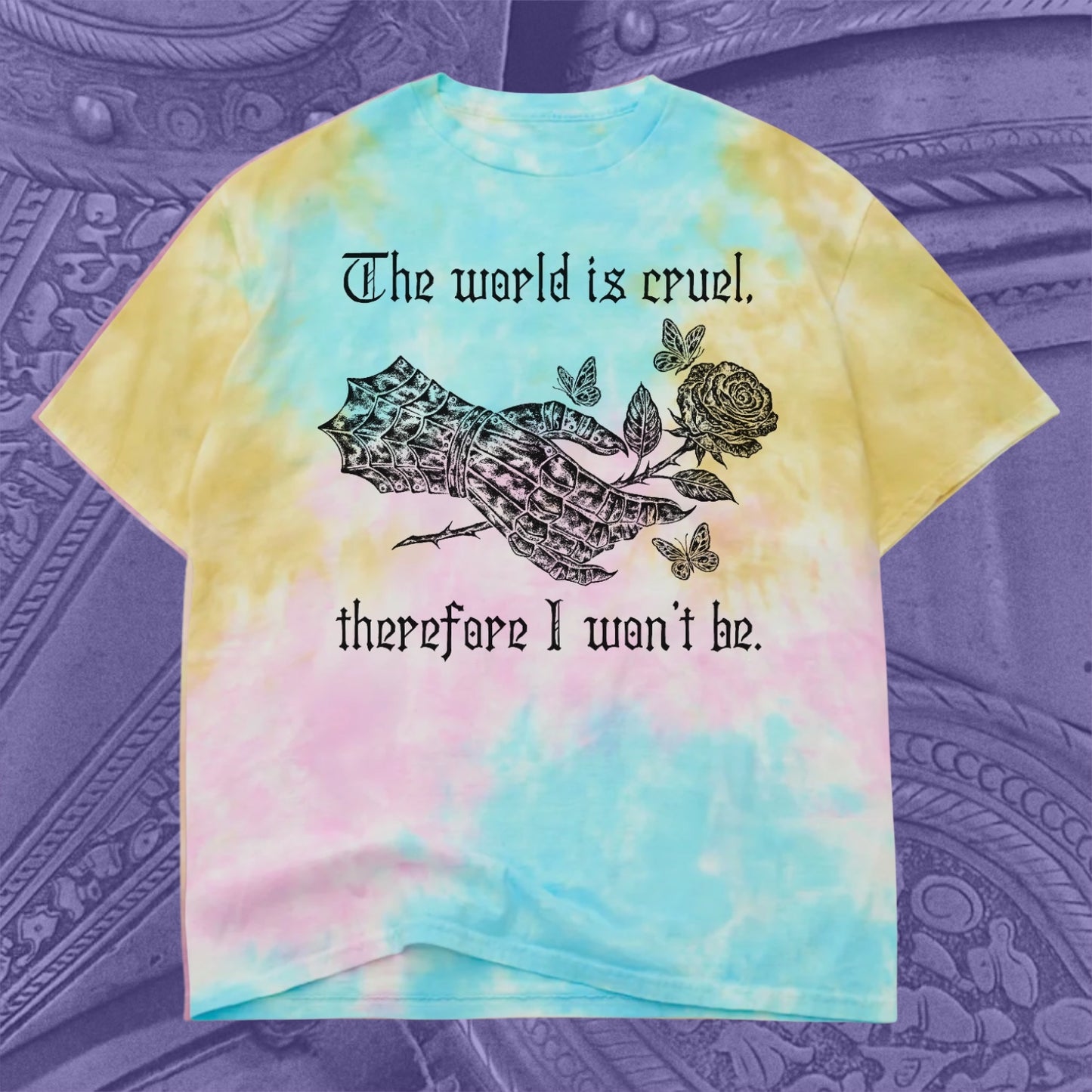 Cruel World Tie Dye Oversized Tee
