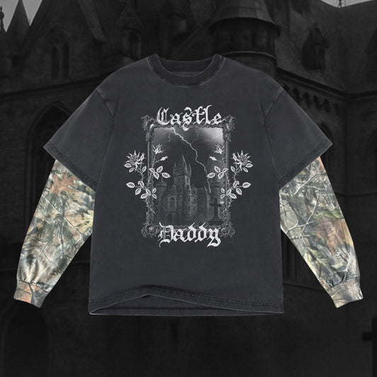 Castle Daddy Layered Oversized Long Sleeve