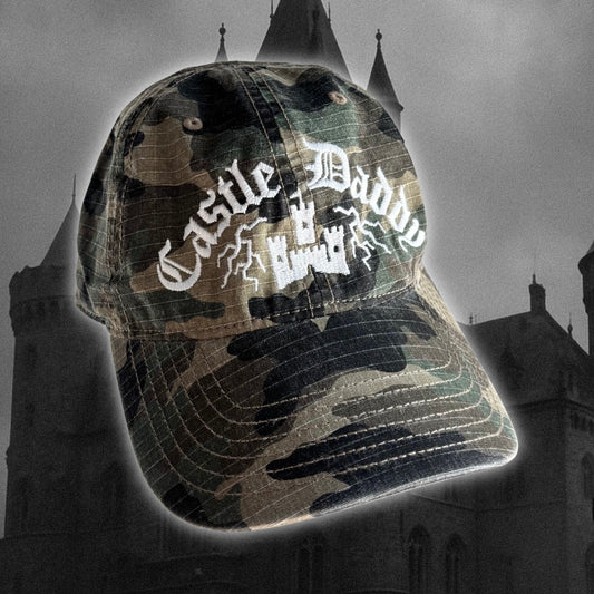Camo Castle Daddy Dad Hat