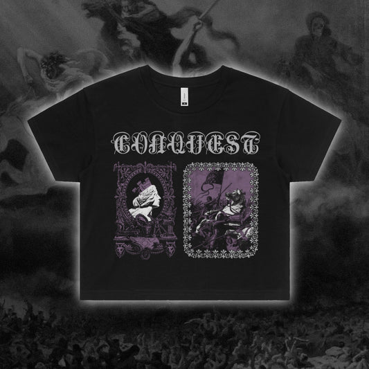 Conquest Crop Tee - The Four Horsemen