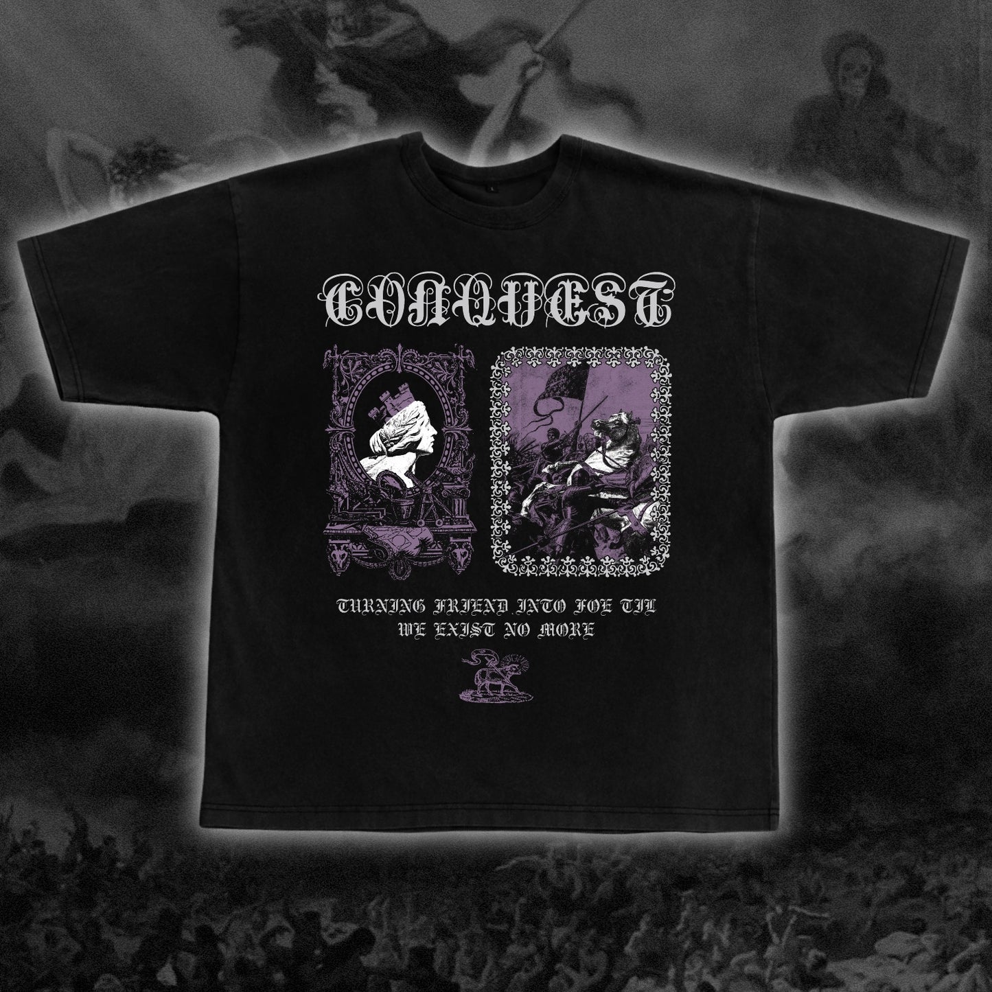 Conquest Oversized Tee - The Four Horsemen