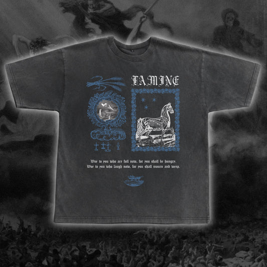 Famine Oversized Tee - The Four Horsemen