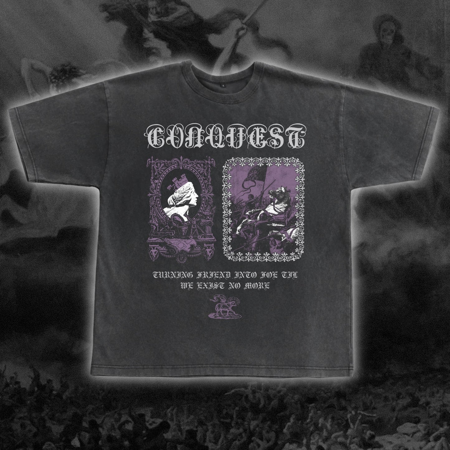 Conquest Oversized Tee - The Four Horsemen