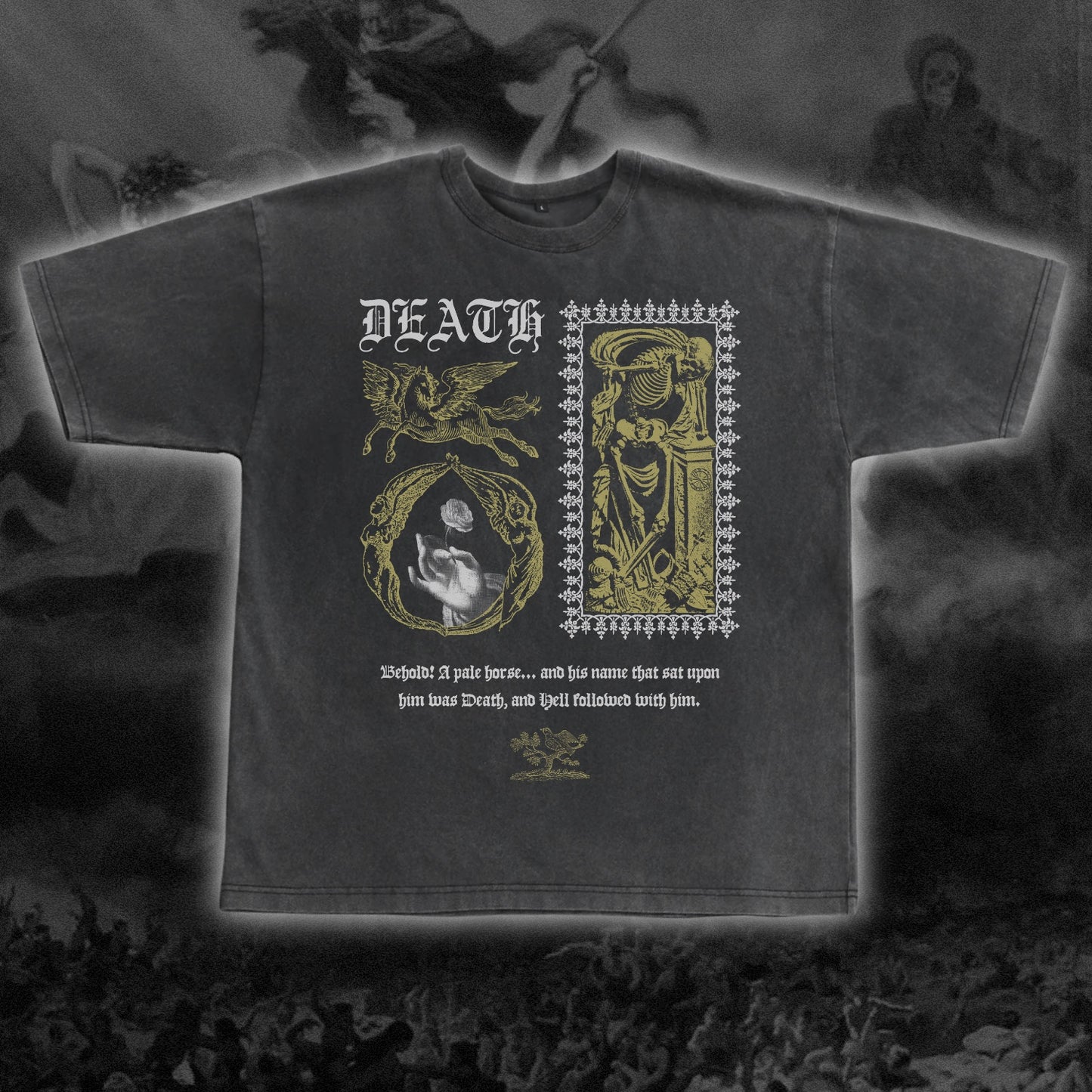 Death Oversized Tee - The Four Horsemen