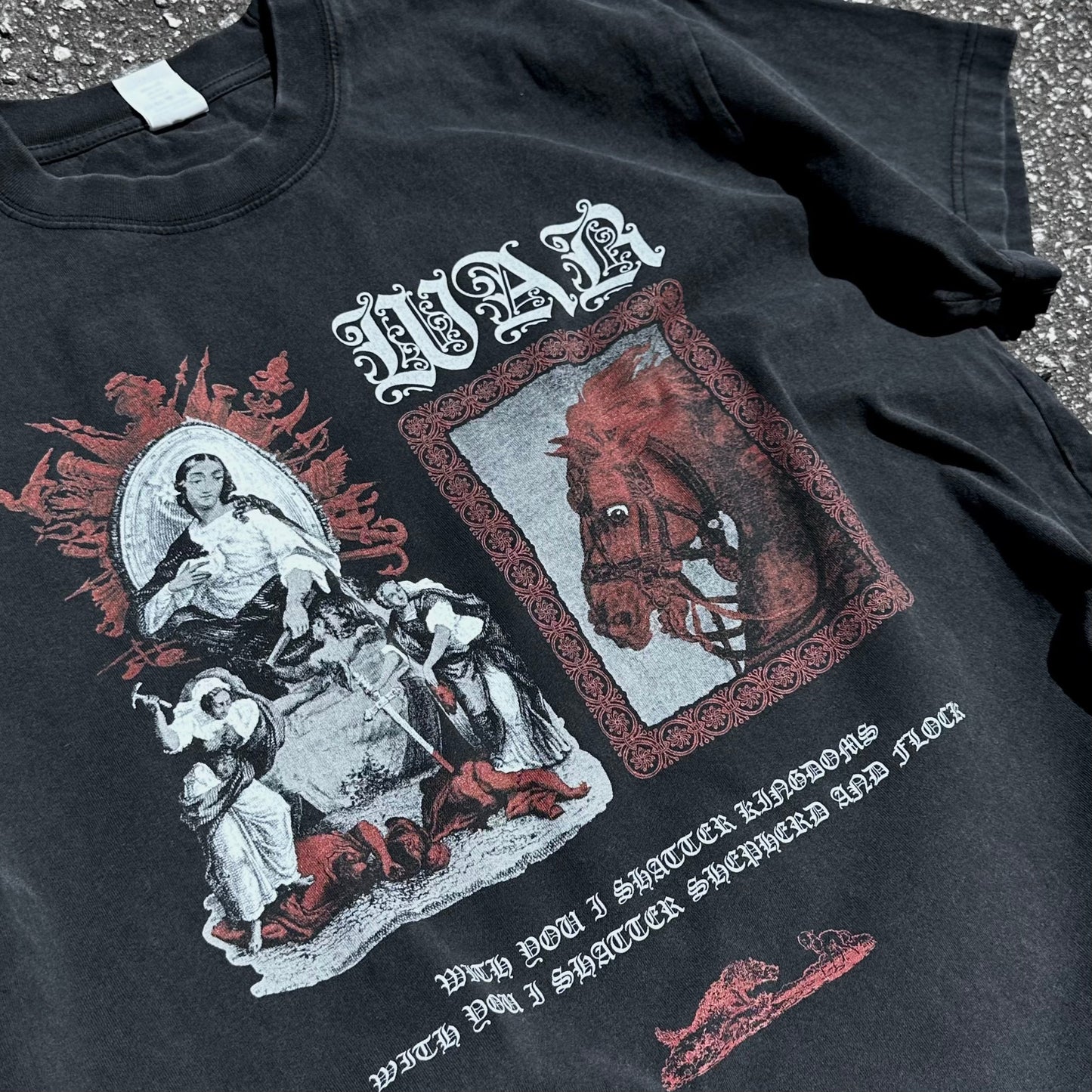 War Oversized Tee - The Four Horsemen