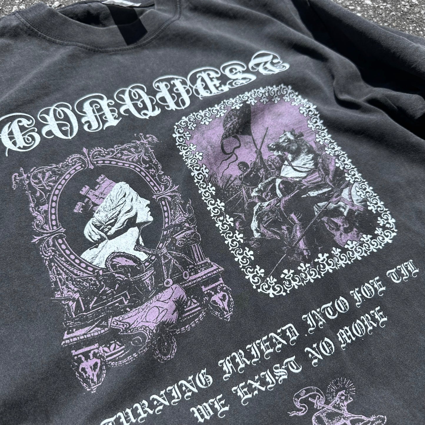 Conquest Oversized Tee - The Four Horsemen
