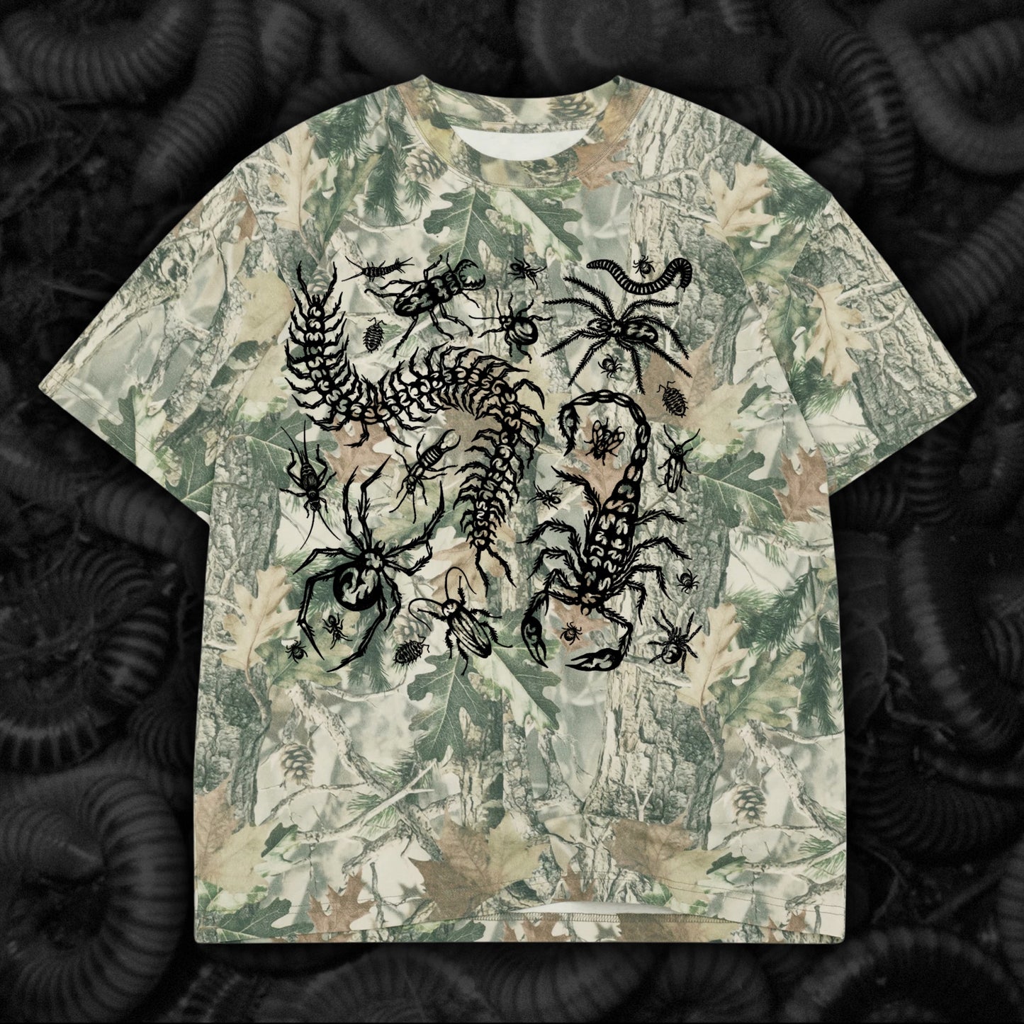 Camo Bug Oversized Tee
