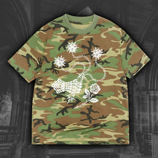 Camo Holy Rose Oversized Tee
